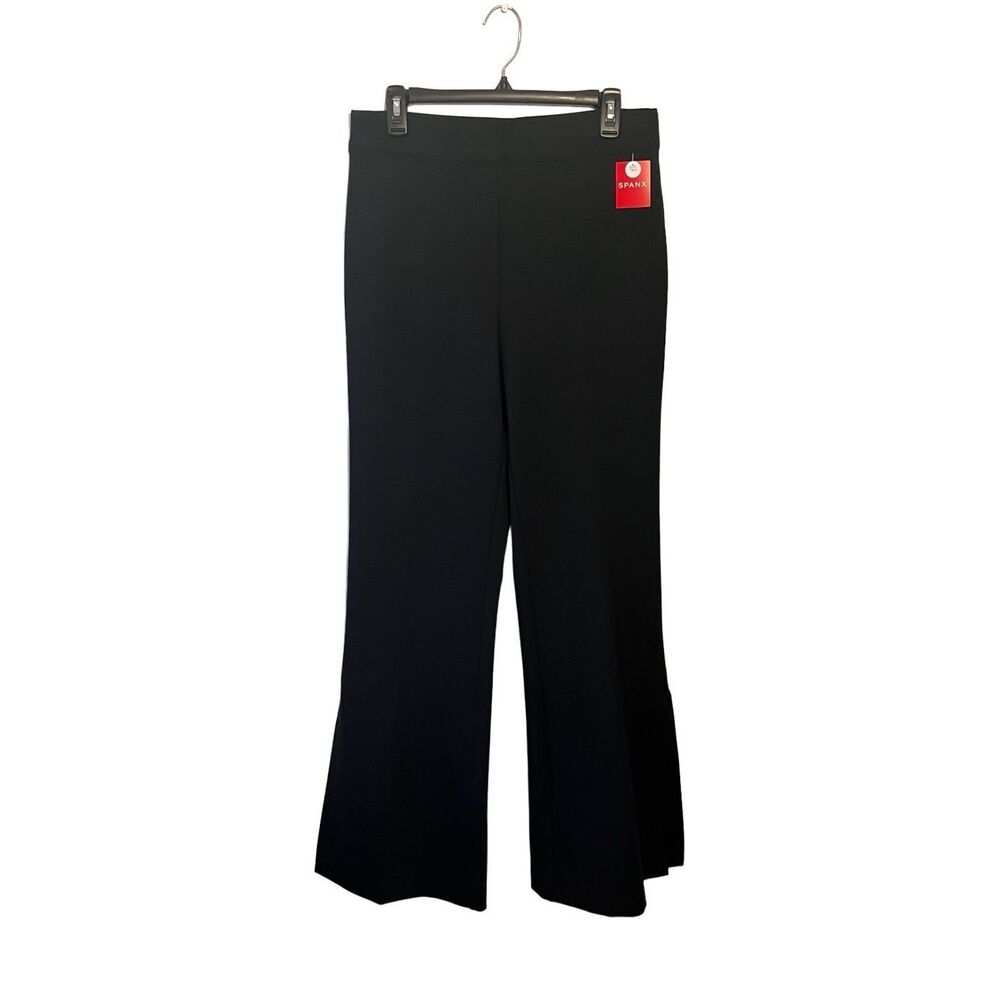 NWT Spanx “Perfect Double Slit” black pants - L